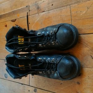 Caterpillar steel toe boots